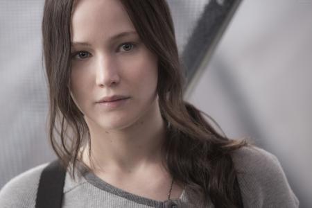 饥饿游戏,Mockingjay  - 第2部分,Katniss,电影,詹妮弗·劳伦斯（横向）