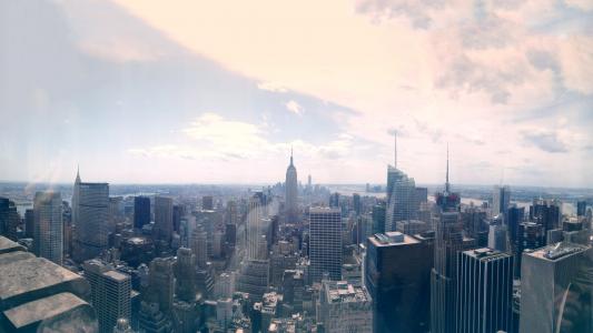 纽约市,美国,摩天大楼,旅游,旅游（横向）