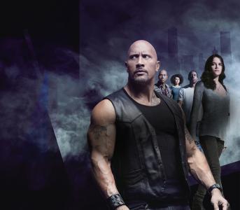 The Fate of the Furious, Dwayne Johnson, Michelle Rodriguez, Tyrese Gibson, Ludacris, Nath