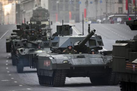 Armata T-14,坦克,俄罗斯军队,审查（水平）