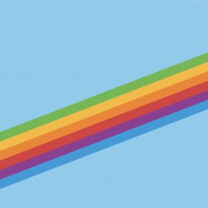 iPhone X壁纸,iPhone 8,iOS11,彩虹,视网膜,4k,高清,WWDC 2017（水平）