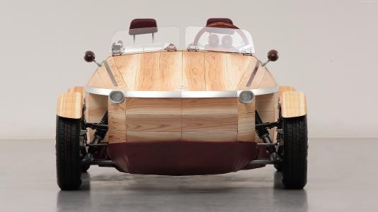 丰田Setsuna,木制跑车,米兰设计周（卧式）