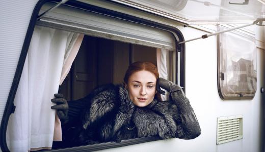 Sansa Stark,Sophie Turner,权力的游戏,第七季,HD