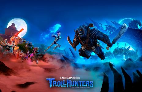 Trollhunters,动画,4K
