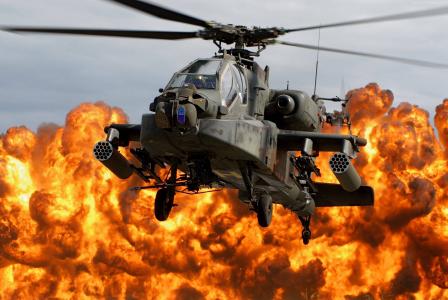 阿帕奇AH-64,攻击直升机,美国陆军,美国空军（水平）