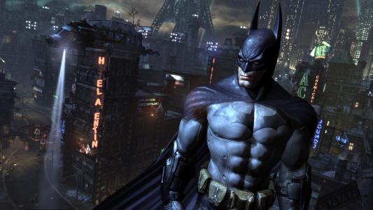 蝙蝠侠：阿卡姆城,游戏,超级英雄,夜晚,城市,服装,面具,黑色,看,截图,4k,5k,个人电脑,2015年
