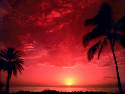 南太平洋日落