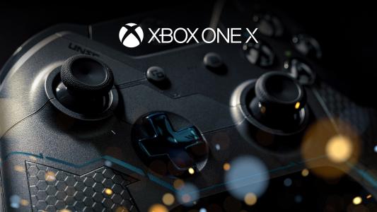 Xbox One X,游戏控制台,微软,高清,4K