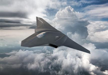 波音F X,战斗机,云,概念,美国空军（横向）