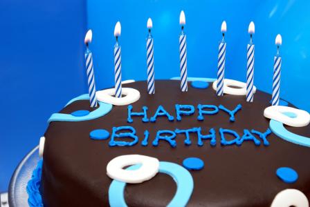 生日快乐,蛋糕,蜡烛,4K