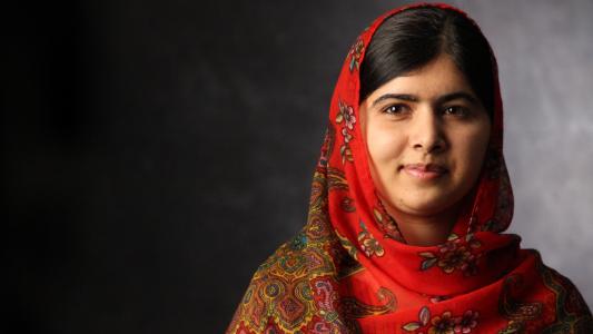 巴基斯坦诺贝尔奖获得者马拉拉·优素福扎（Malala Yousafzai）