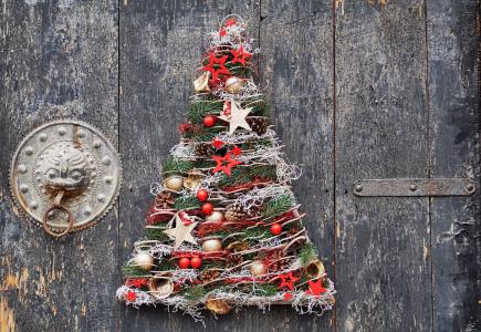圣诞节,新年,玩具,枞树,球,装饰,5k（水平）