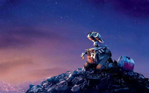 WALL-E在地球上