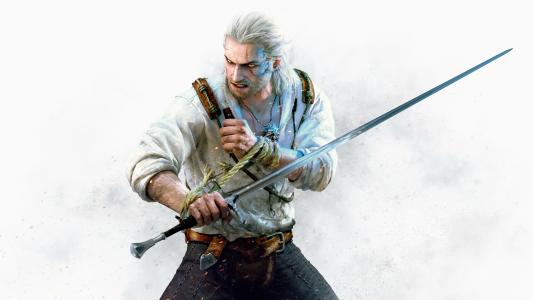 Rivia的Geralt,巫师3,石头之心5K