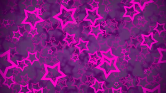 星星,紫色,高清,4K