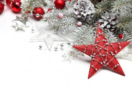 圣诞节,新年,装饰品,球,明星（水平）