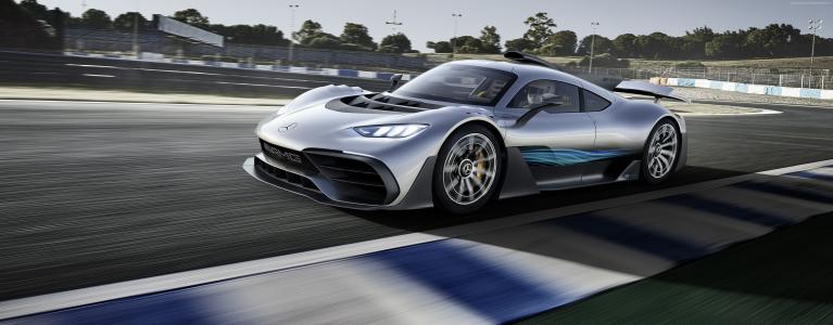 梅赛德斯-AMG项目一,超级跑车,4k（水平）