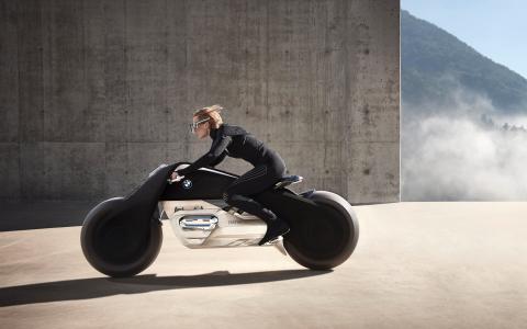 宝马摩托车视觉未来100概念自行车4K