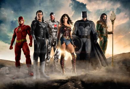 正义联盟,超人,蝙蝠侠,神奇女侠,超级英雄（水平）