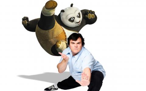 杰克·布莱克为熊猫