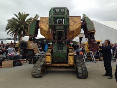 Megabot,军事机器人,Maker Faire 2015,ROBOTS（水平）
