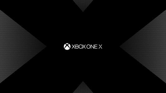 Xbox One X,Logo,Dark,Minimal,HD,4K
