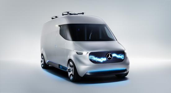 奔驰Sprinter Vision Van,电动车,8k（水平）