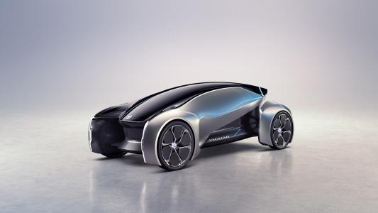捷豹未来型概念,电动汽车,自主,4K