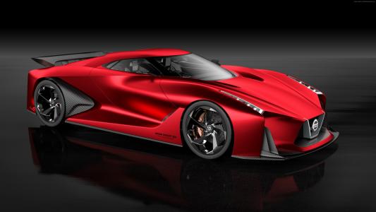 日产2020 Vision Gran Turismo,红色,概念,日产,超级跑车,豪华车,跑车,速度,试驾（水平）