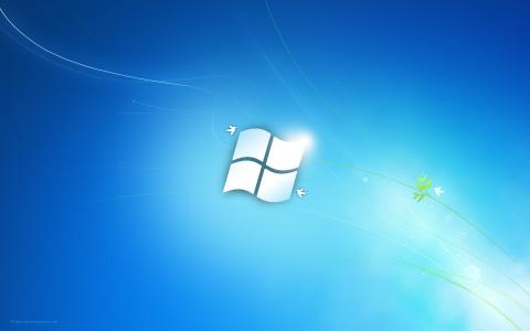 Windows 7旗帜