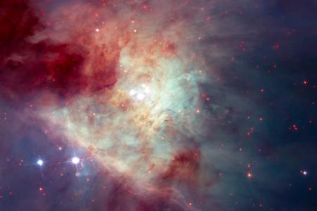 克莱曼曼低星云,猎户座星云复杂,哈勃太空望远镜,星星,4K