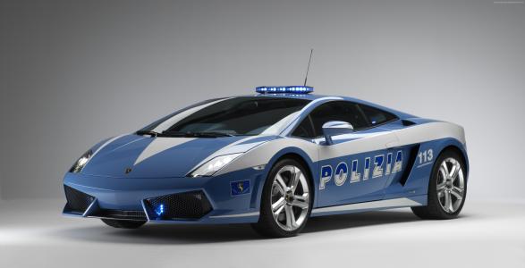 兰博基尼Huracan LP610-4 Polizia,超级跑车,警车,豪华轿车,跑车,试驾（卧式）