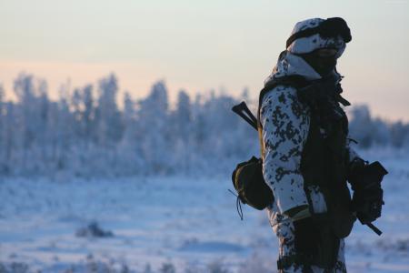 俄罗斯武装部队,士兵,俄罗斯,迷彩,冬天,雪（水平）