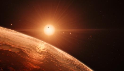 TRAPPIST-1,星球,矮星,高清,4K,8K