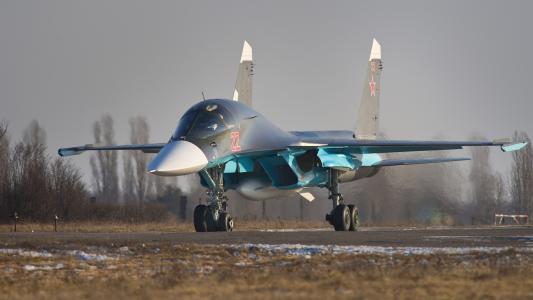 苏霍伊苏34俄罗斯战斗机