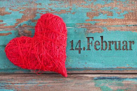 情人节,2月14日,红色,心,爱,庆典（横向）