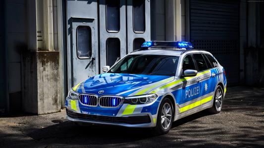 宝马530d xDrive,警察,汽车2017年,4K（水平）