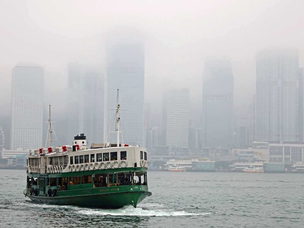 香港维多利亚港景物图片