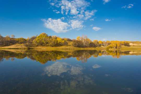 内蒙古乌兰布统公主湖自然景致图片