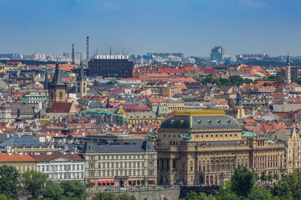 捷克布拉格老城区景象图片