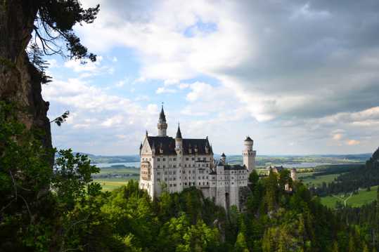 德国新天鹅城堡高清图片