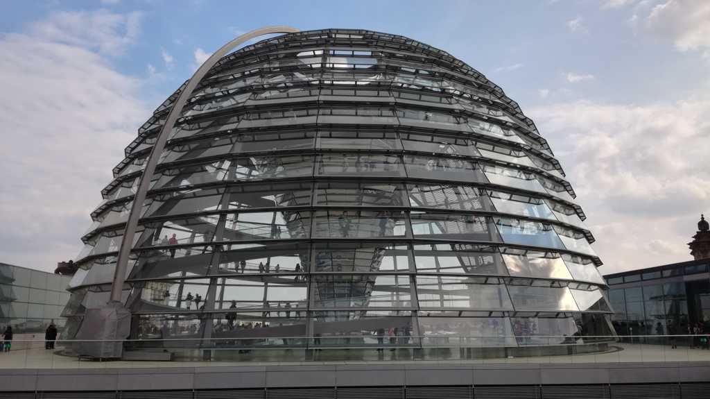 德国国会大楼玻璃圆顶建筑