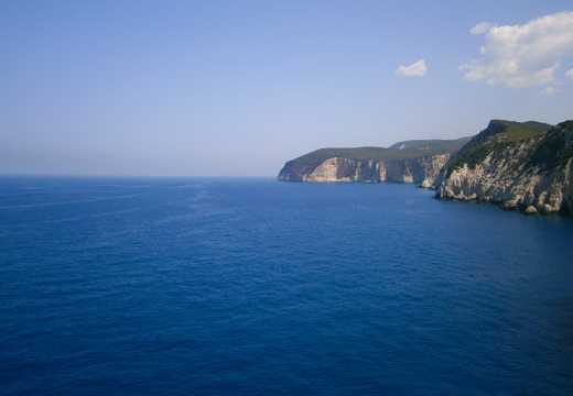 希腊蓝色海洋图片