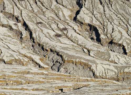 新疆北疆曲折离奇的山峦自然自然风光图片