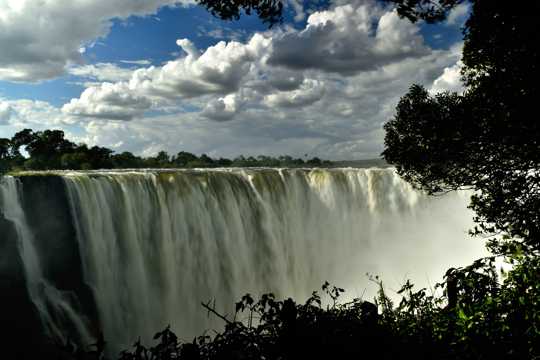 津巴布韦维多利亚瀑布风光图片