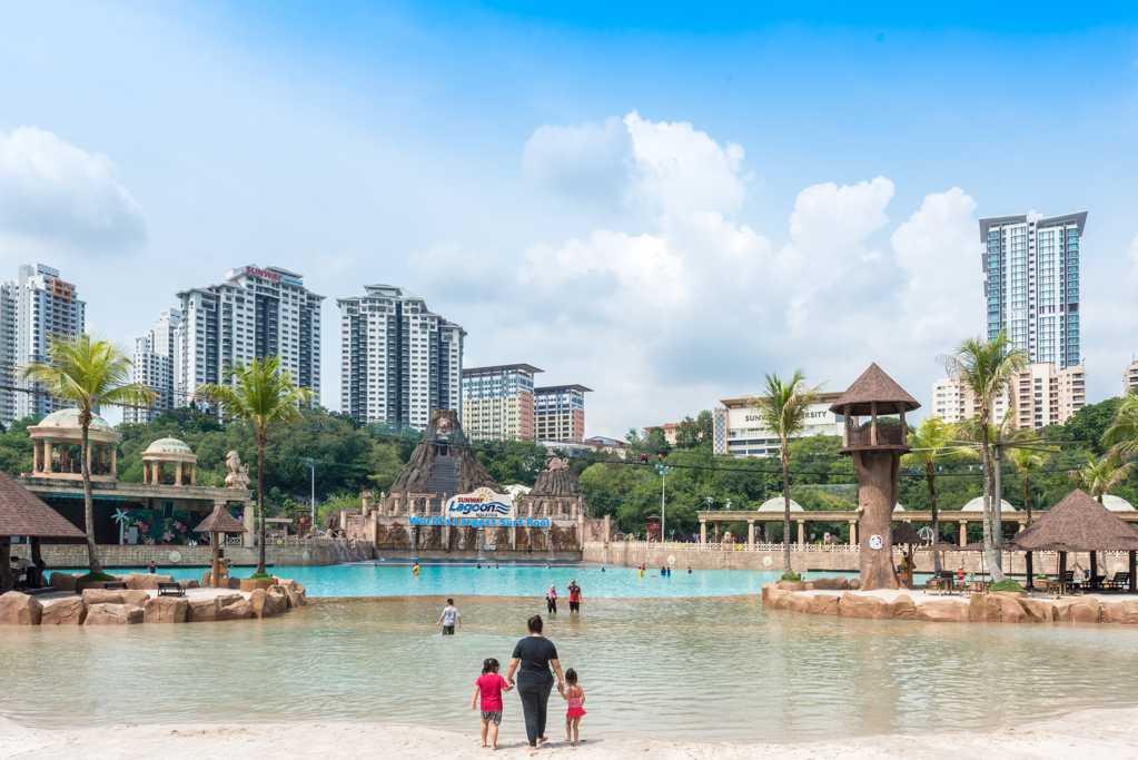 马来西亚水上乐园风光图片