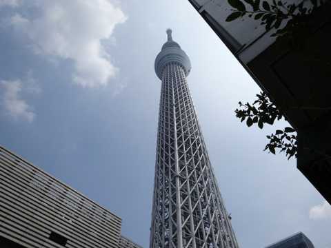 日本东京塔景色图片