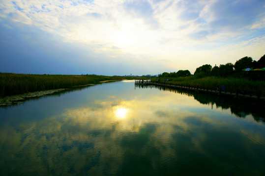 江苏苏州太湖湿地图片