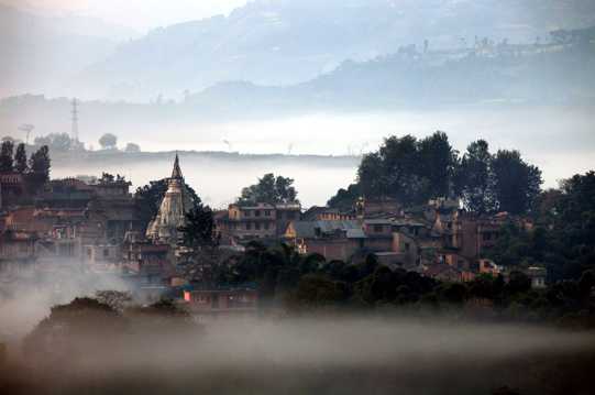 尼泊尔建筑光景图片