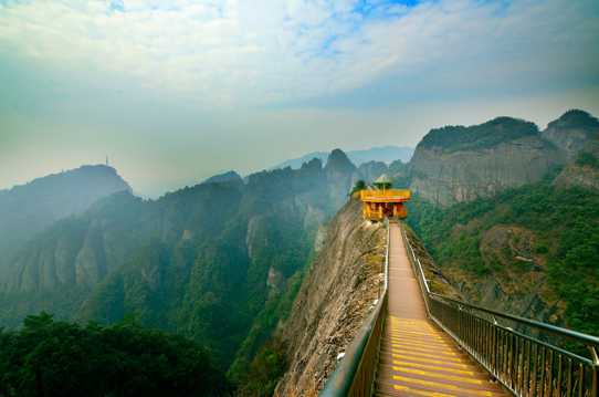 广西桂林天门山景观图片